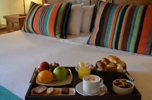 Breakfast in the room