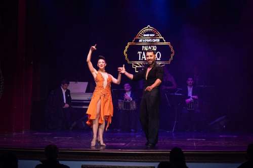 Bailarines de Tango